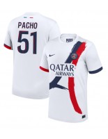 Paris Saint-Germain Willian Pacho #51 Vieraspaita 2024-25 Lyhythihainen